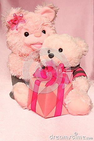 Mothers Day Card : Teddy Bears Image - Stock Photo
