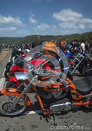 Motor Cyclists group