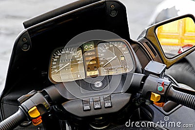 Motorcycle dashboard