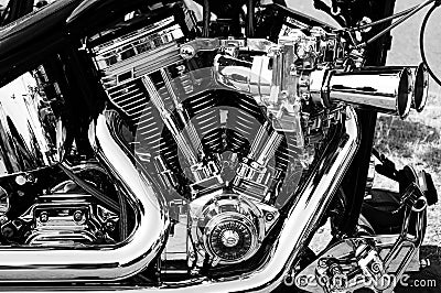 Motorcycle engine