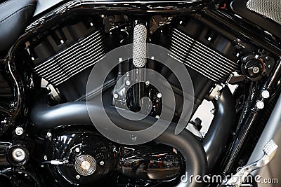 Motorcycle engine