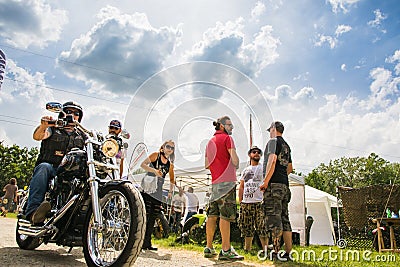 Motorcycle rally