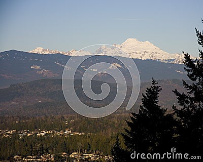 Mount Baker taken from Mount Vernon