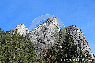 Mountain Landscape Yosemite National Park