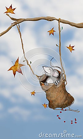 Mouse in swing