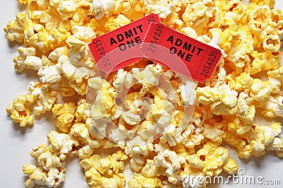 Movie Tickets and Popcorn