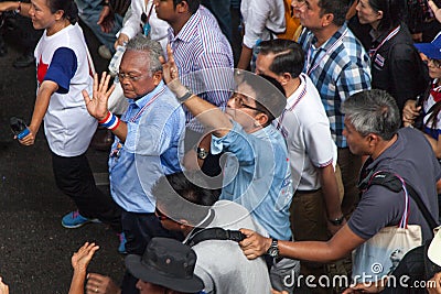 Mr. Sutep, leader of the anti-government demonstration in Thailand