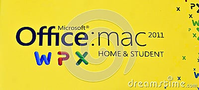 MS Logo of Office Mac 2011 Home & Student edition