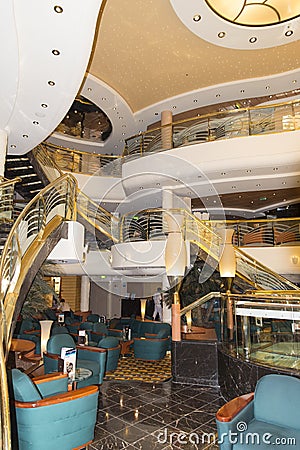 MSC Musica cruise ship reception hall
