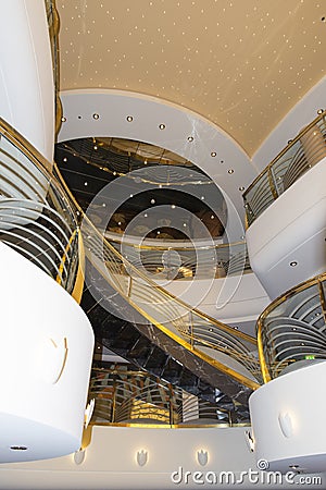 MSC Musica cruise ship reception hall