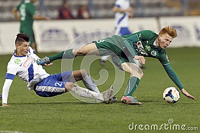 MTK Budapest vs. Gyori ETO football match