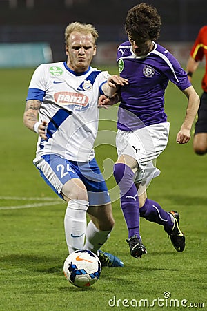 MTK vs. Ujpest OTP Bank League match