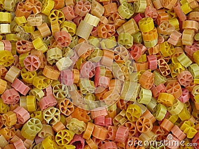 Multicolored Pasta