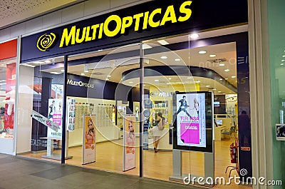 MultiOpticas opticians shop