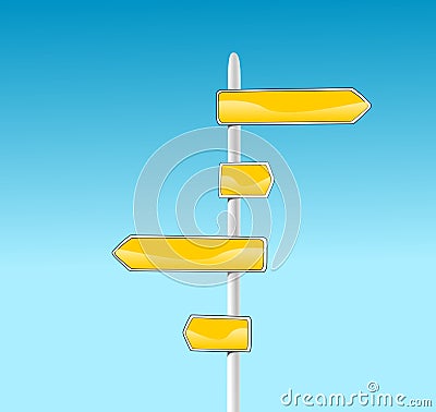 Multiple Direction Signs Royalty Free Stock Images - Image: 24832039