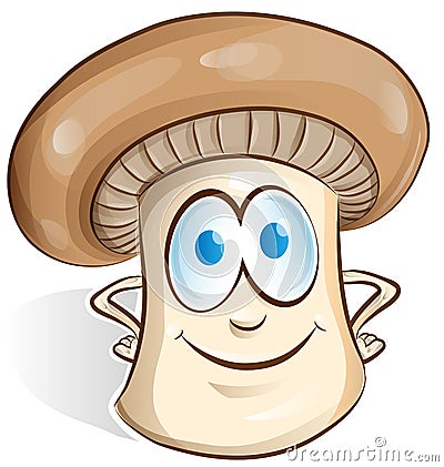 Mushroom Cartoon Stock Vector - Image: 53439957