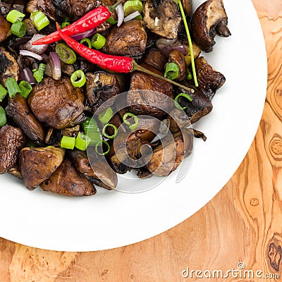 Mushroom dish