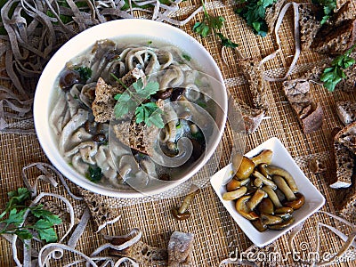 Mushroom soup