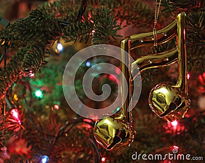 Music Note Christmas Ornament