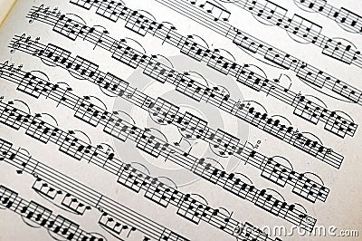 Music notes background