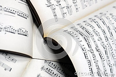 Music notes background