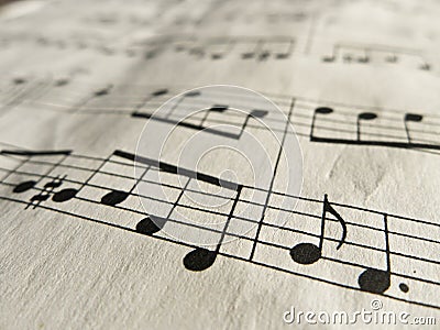 Music Notes Classical Sheet Music