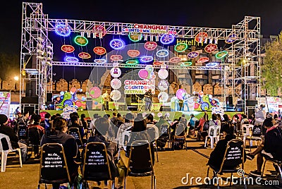 Music show stage