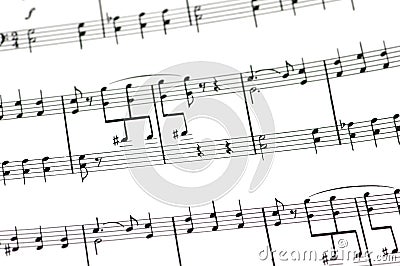Musical concept - Music sheet