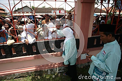 Muslim Pilgrim Going to mecca