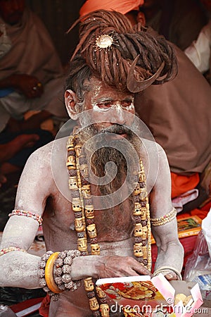 NAKED SAINT,Holy Men of India.