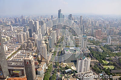 Nanjing Modern Skyline, China