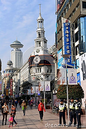 Nanjing Road in Shanghai