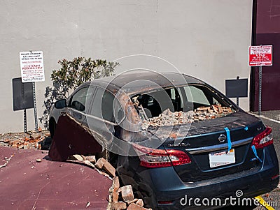 Napa Valley Earthquake, bad car day