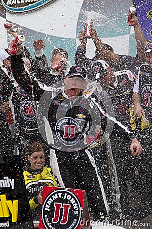 NASCAR Sprint Cup Kevin Harvick in Victory Lane