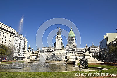 The National Congress in Buenos Aires, Argentina