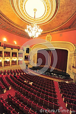 National Opera of Bucharest (hall interior)