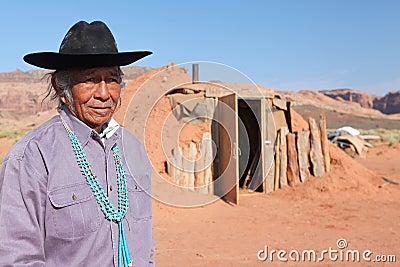 Native American man