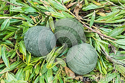 Natural dyed wool yarn peruvian Andes Cuzco Peru