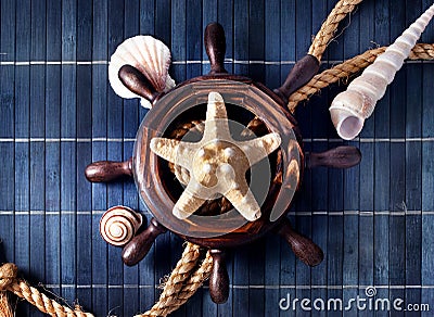 Nautical still life.