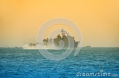 Navy warship