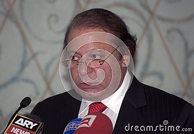 Nawaz Sharif the current Prime Minister of Pakistan