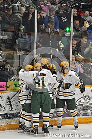 CAA Ice Hockey Game In Clarkson University R