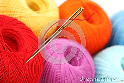 Needle Thread Stock Image - Image: 2700301