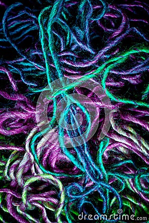 Needlecraft embroidery threads