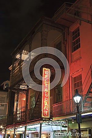 Neon Restaurant Sign