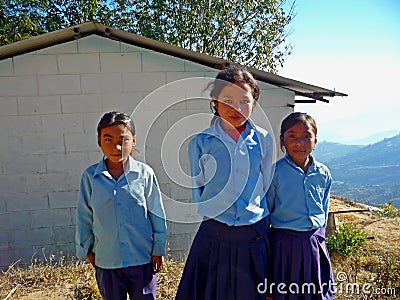 Nepalese School Children