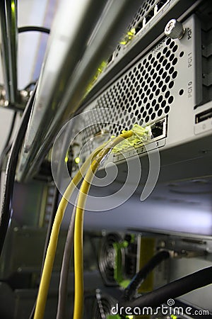 Network hardware in the rack