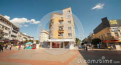 The new architecture of the square of old Varna