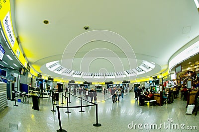 New check-in in Vienna airport