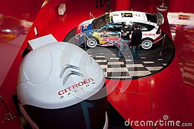 New Citroen Racing Rally Car, Paris, Champs Elysee